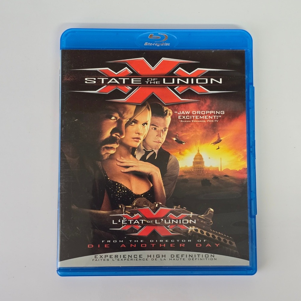 xXx State of the Union Blu-ray Movie Action Thriller Aesthetic